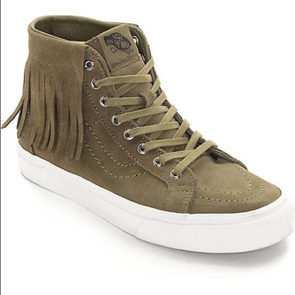 Vans Sk8 Hi-Ivy Green Moc Shoes